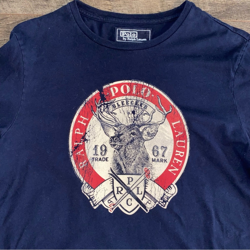 Polo Ralph Lauren RLPC The Ivy League Bleecker Cup Shirt Blue M Long Sleeve